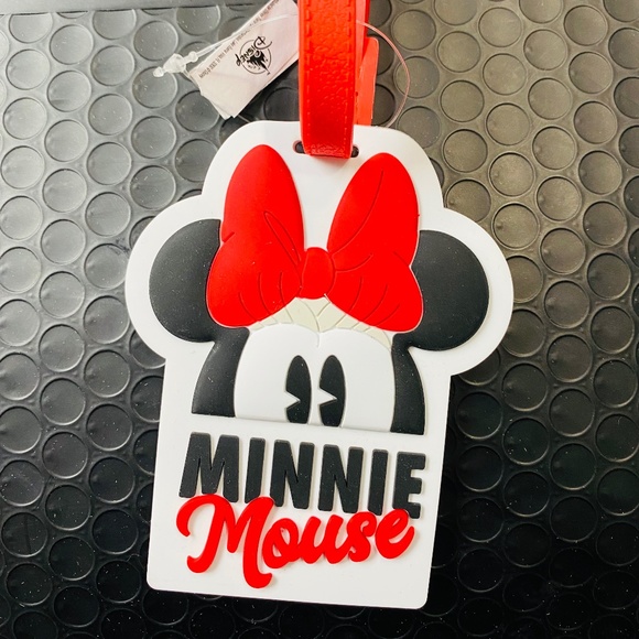 NWT Disney Parks Minnie Mouse Photo Frame and Luggage Tag Bundle - Picture 6 of 11